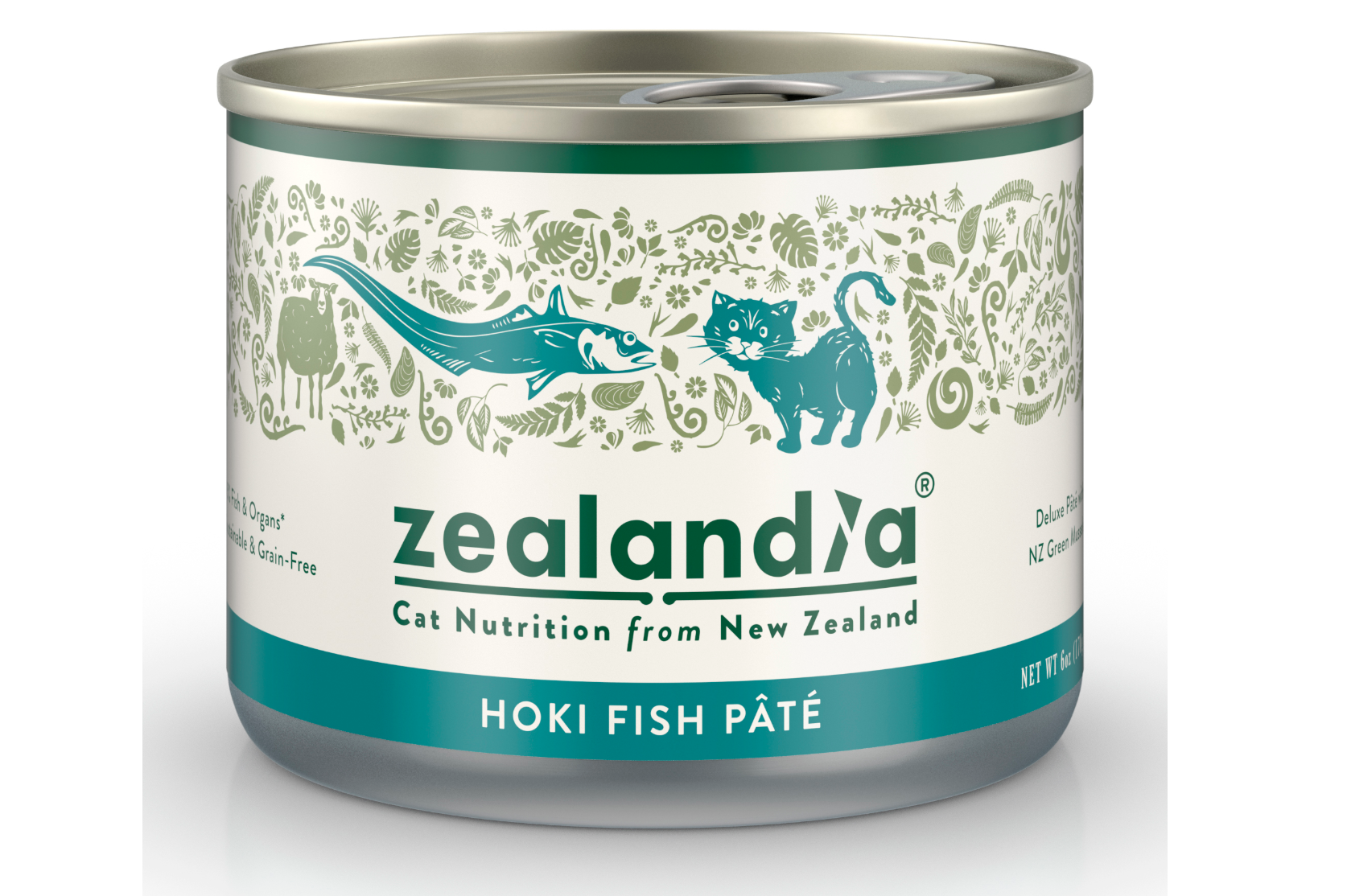 Zealandia Hoki Pate Wet Cat Food 170g