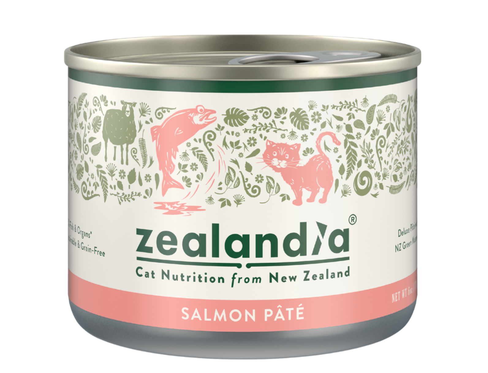 Zealandia Salmon Pate Wet Cat Food 170g
