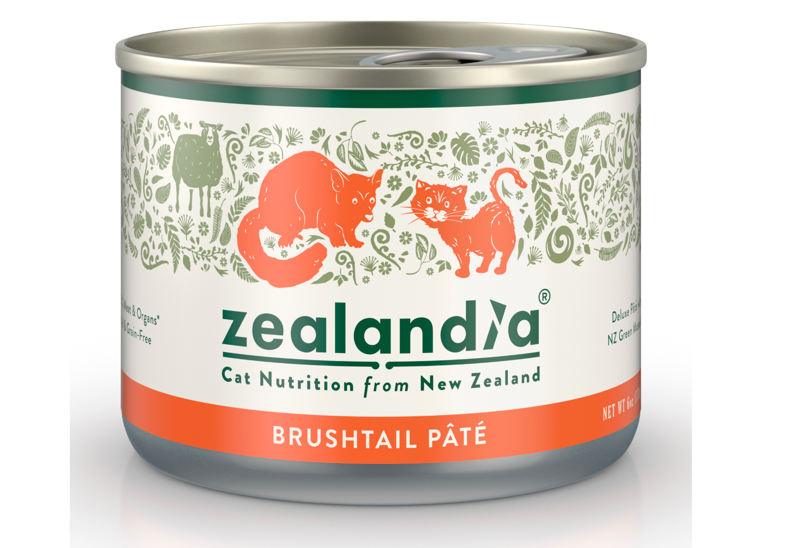 Zealandia Brushtail Pate Wet Cat Food 170g