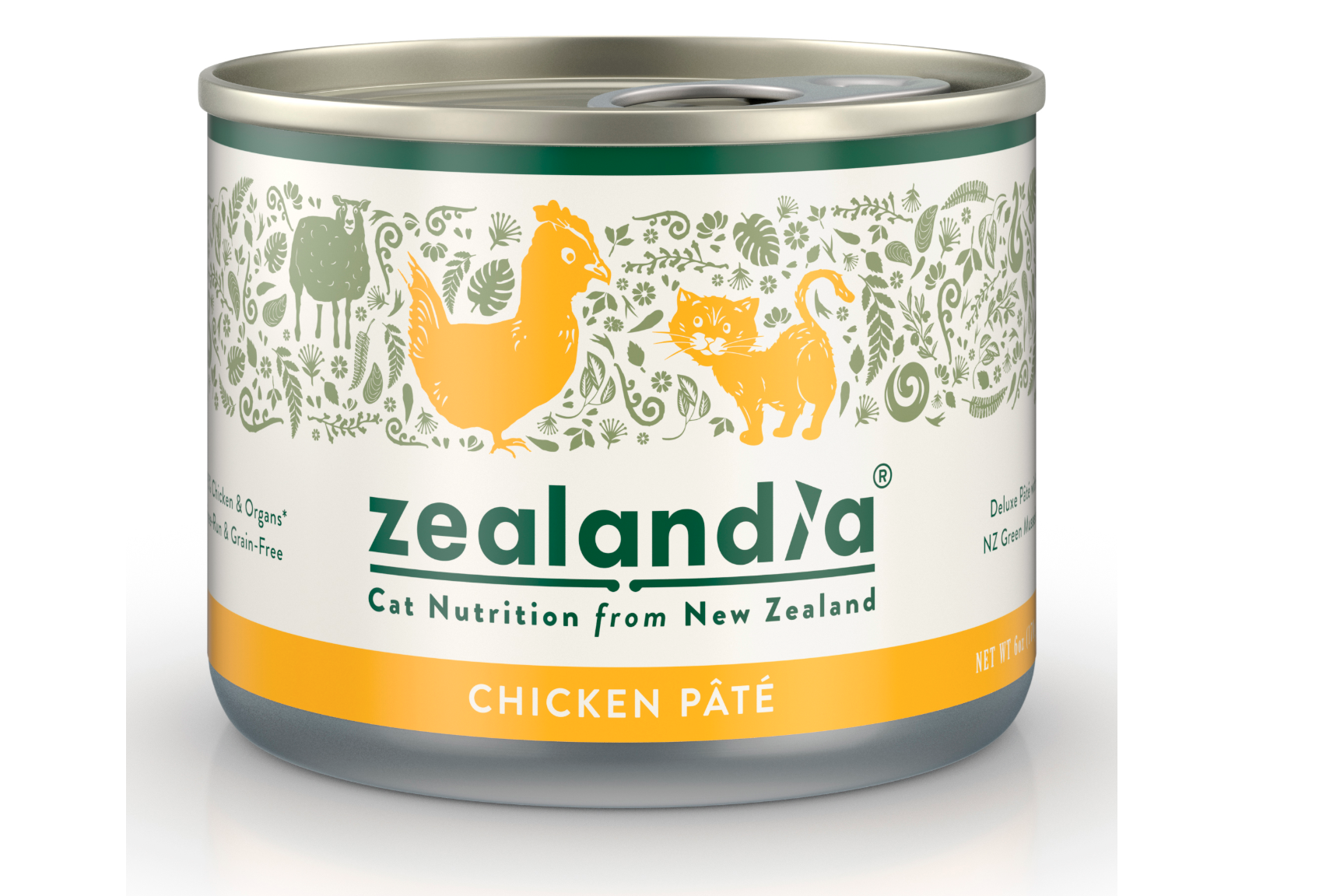 Zealandia Chicken Pate Wet Cat Food 170g