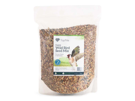 Topflite Wild Bird Seed Mix - Coarse 2kg