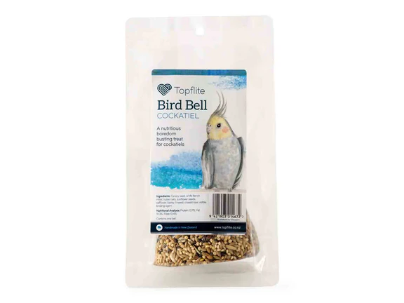 Topflite Cockatiel Bird Bells single