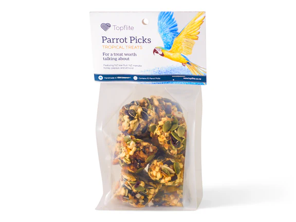 Topflite Parrot Picks Tropical treats x10pack