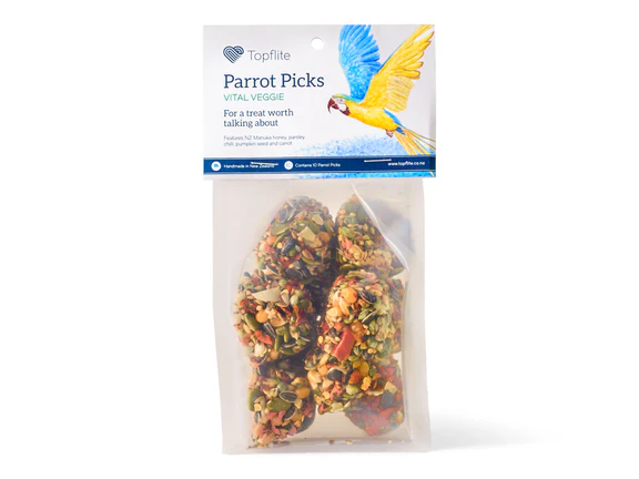 Topflite Parrot Picks Vital veggie x10pack
