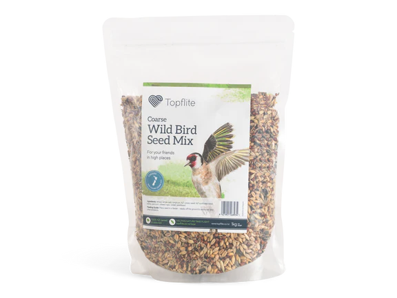 Topflite Wild Bird Seed Mix - Coarse 1kg