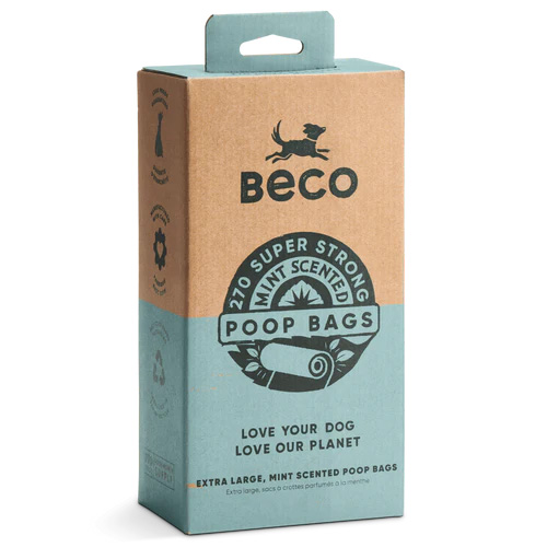 Beco Poop Bags Mint Scented - 270pk