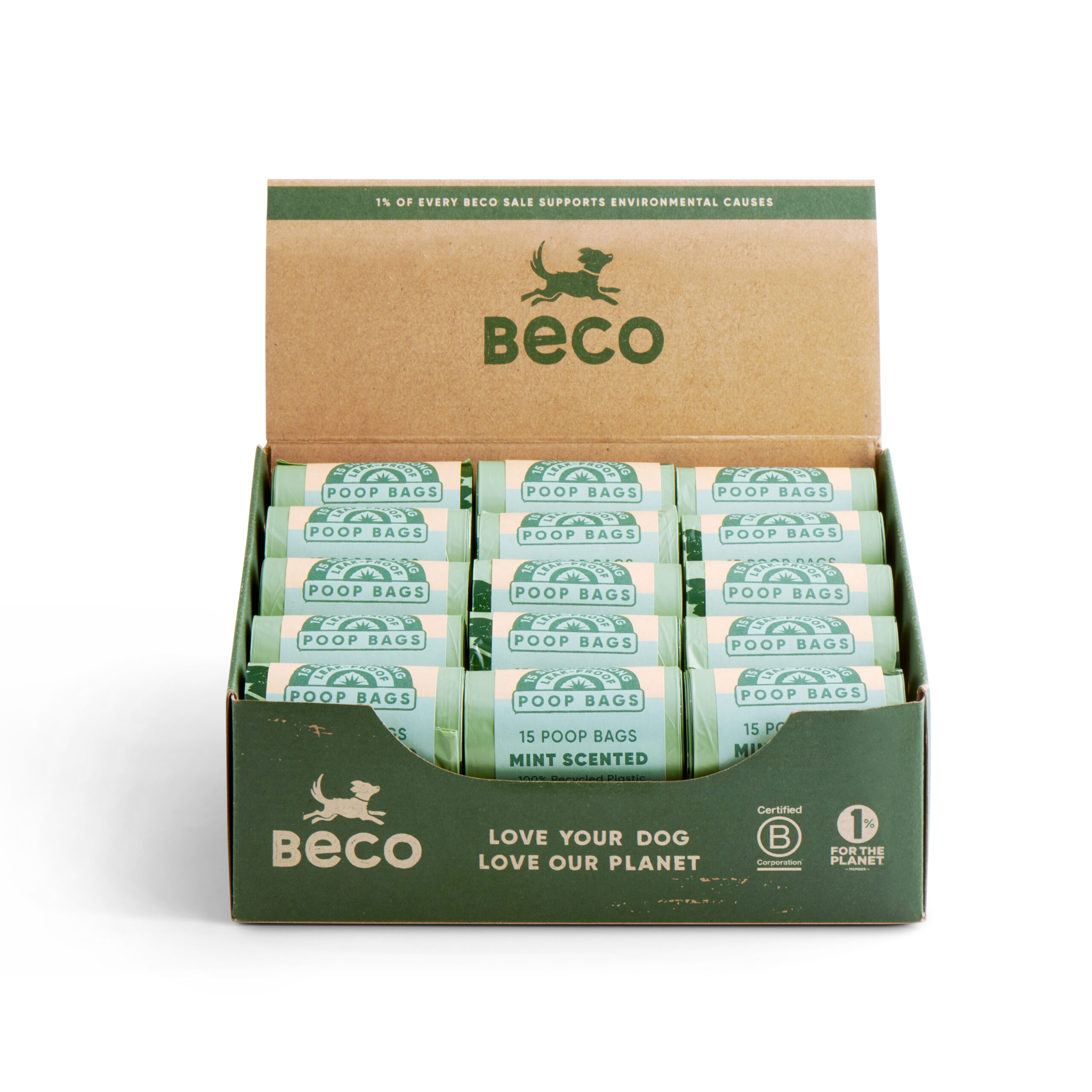 Beco Counter Display Mint 30 rolls