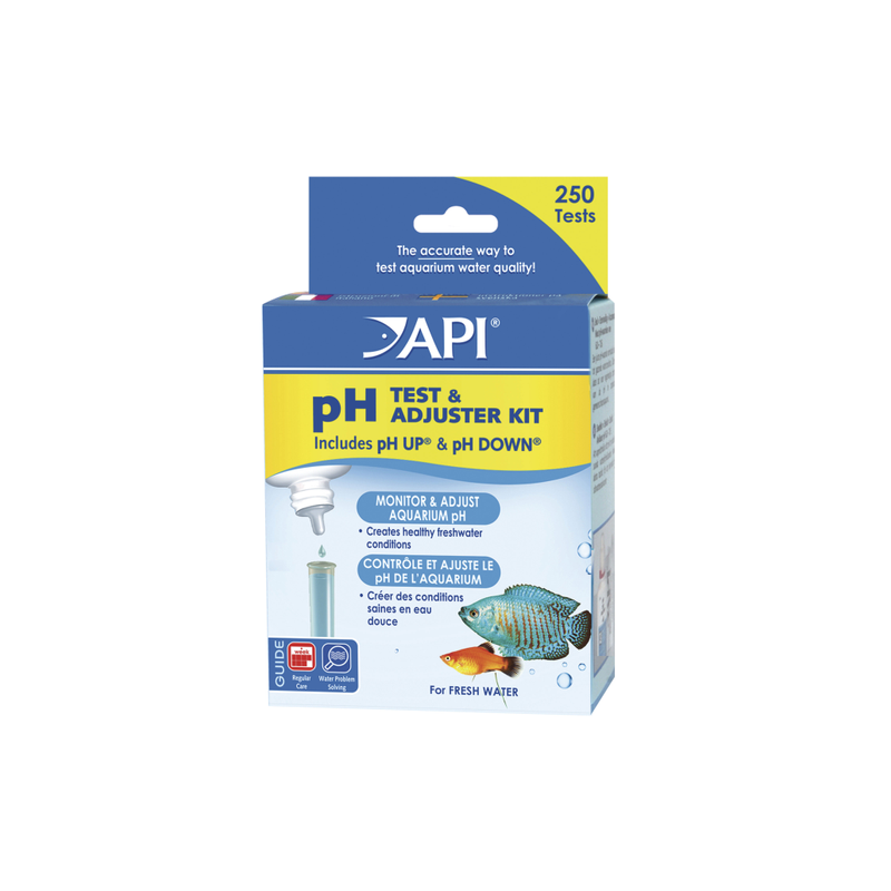 API pH Test & Adjuster Kit - Freshwater ^29A