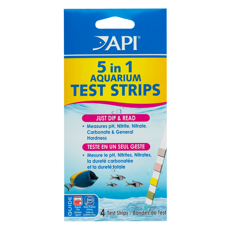 API Test Strips - 5 in 1 (4 tests) ^33H