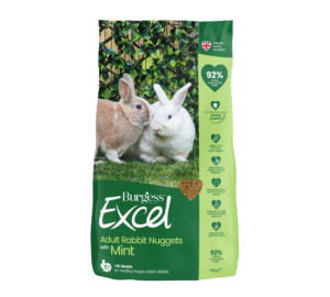 Burgess Excel Adult RABBIT Nuggets with Mint 10kg