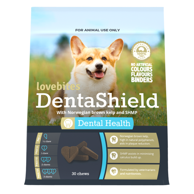 Vetafarm Lovebites DentaShield Chews for Dogs