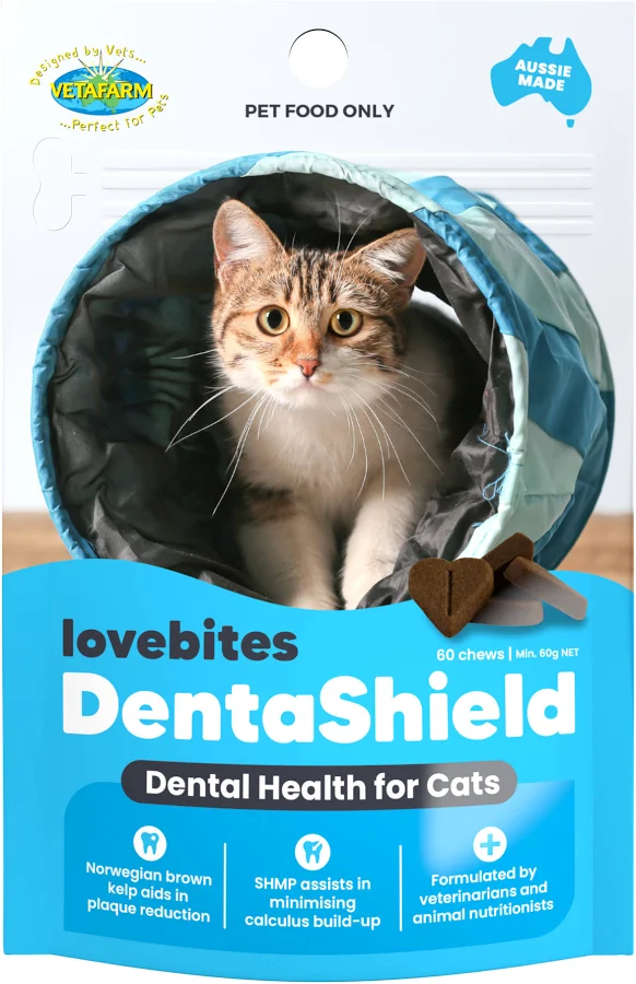 Vetafarm Lovebites DentaShield Chews for Cat