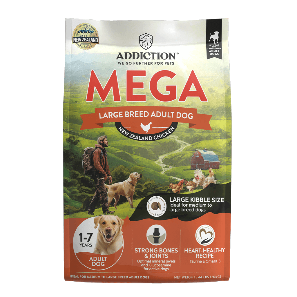 Addiction MEGA Adult Large Breed Chicken Dry Dog Food 20kg