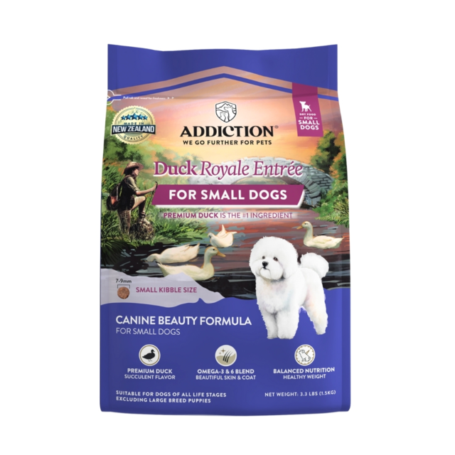Addiction Grain-Free Duck Royale Entree Small Breed Dry Dog Food 1.5kg