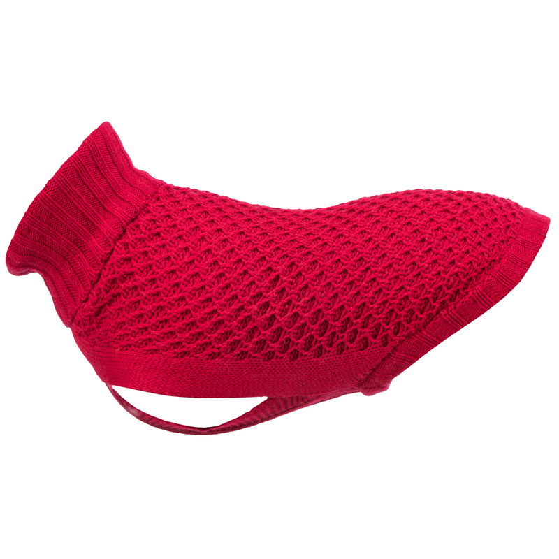 Norwood Pullover Dog Jumper S: 36cm Red
