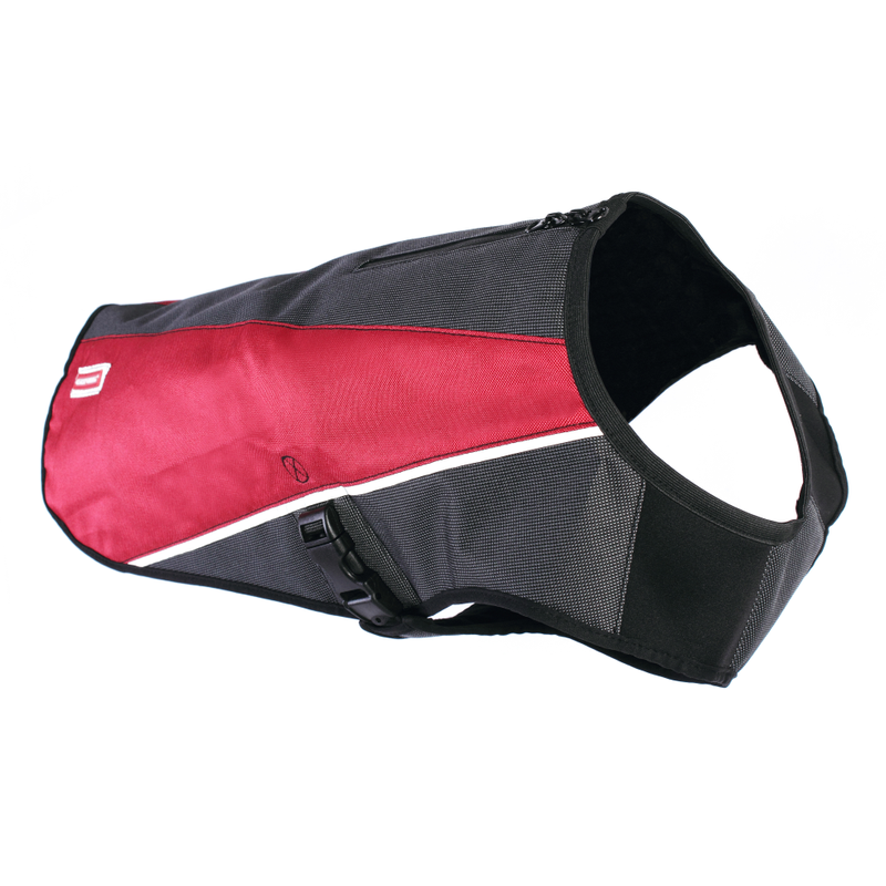 EzyDog Element Dog Jacket XXL - Scarlet ^77cm