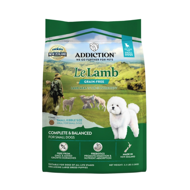 Addiction Grain-Free Le Lamb Small Breed Dry Dog Food 1.5kg