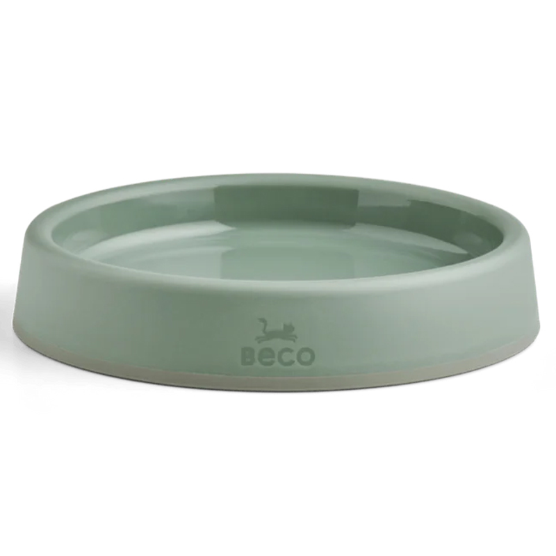 Beco Steady Cat Bowl - Olive Green