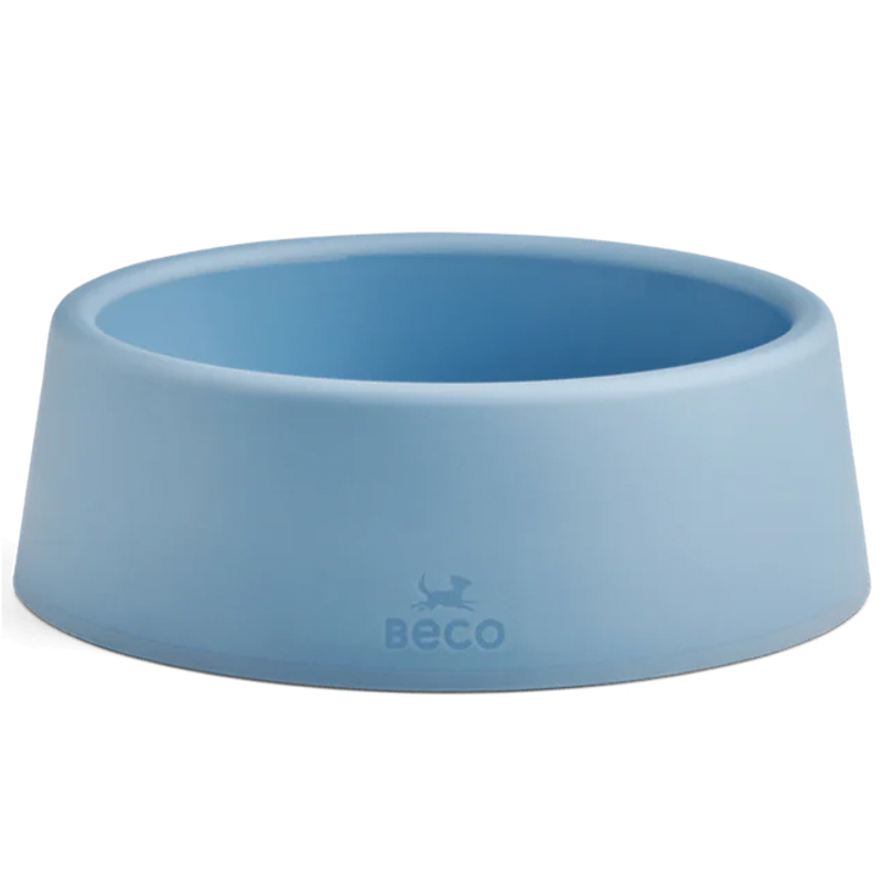 Beco Steady Dog Bowl Large - Coastal Blue