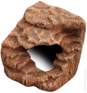 Reptile One Ornament Corner Rock Cave Medium 21x20x18cm