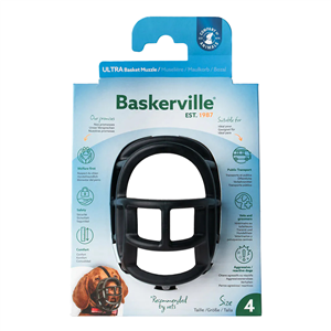 Baskerville Muzzle Ultra Size 4 Black