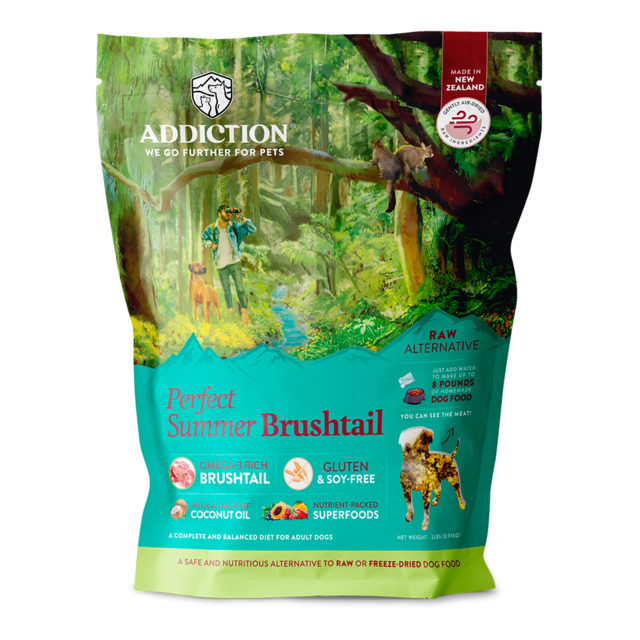 Addiction Grain-Free Perfect Summer Brushtail Air Dried Dog Food 900g