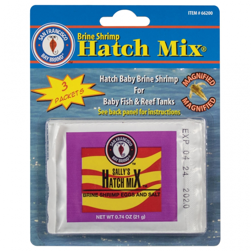 SF Bay Brine Shrimp Hatch Mix - 3pk