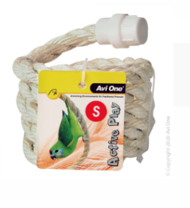 Avi One Boing Sisal Rope Bird Toy Small