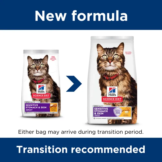 Hill’s Science Diet Adult Sensitive Stomach & Skin Cat Food 7.03kg