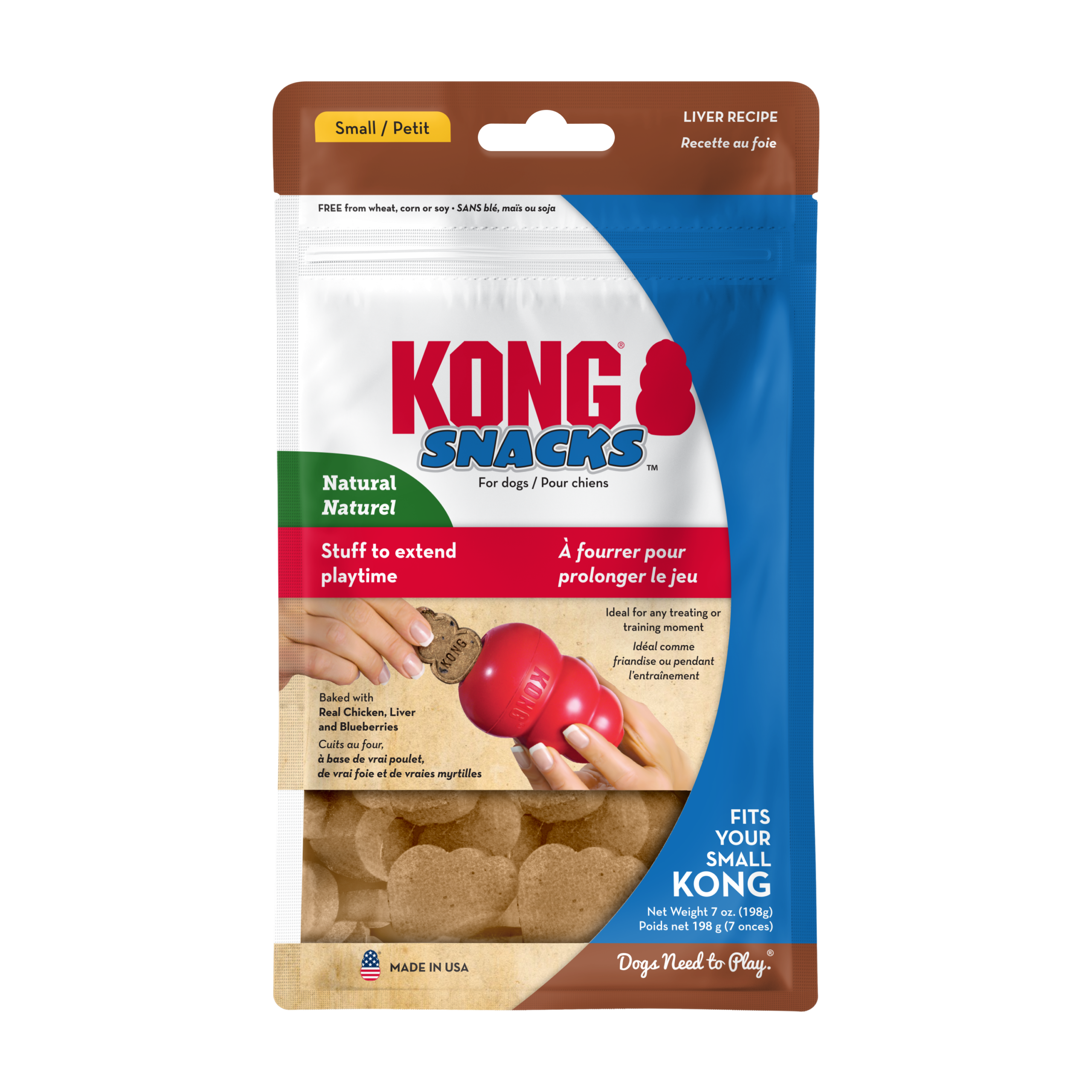 KONG Snacks Liver Sml - 200g