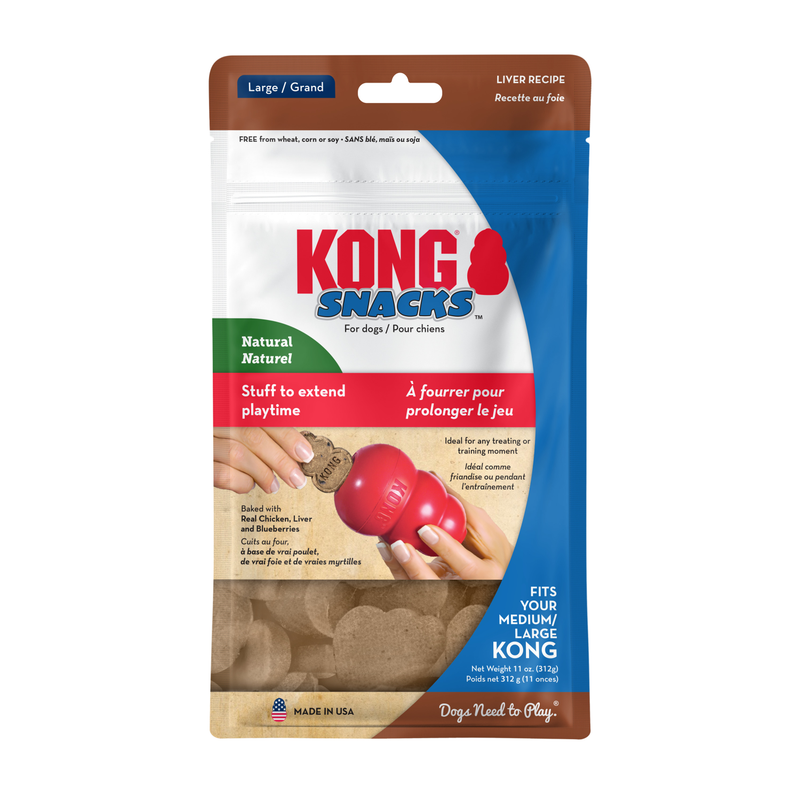 KONG Snacks Liver Lge - 300g