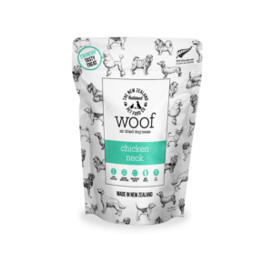 Woof Chicken Neck Treat 50g