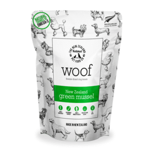 Woof Green Lipped Mussel Treats 50g