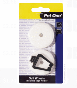 Pet One Salt Lick With Clip 100g 2/pk