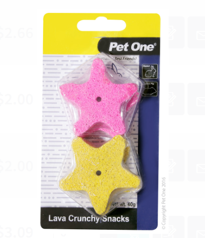 Pet One - Lava Crunchy Snacks 4pk 40g