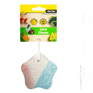 Pet One Lava Star Chew Hanging 30g