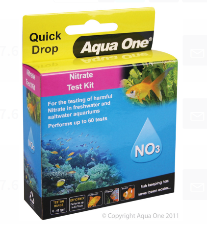 Aqua One Niitrate Test Kit Vial B Replacement & Instruction Manual