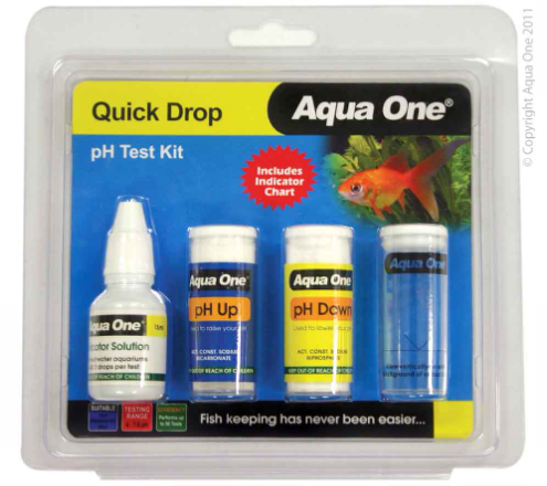 Aqua One QuickDrop Test Kit - PH 6-7.8