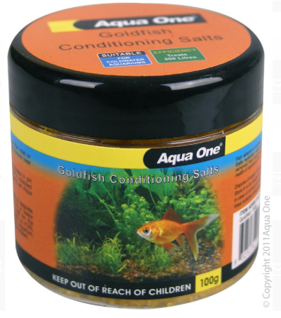 Aqua One Conditioning Salt Goldfish 100g