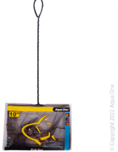 Aqua One Fish Net - Long Handle 10 Inch Coarse 25.5cm
