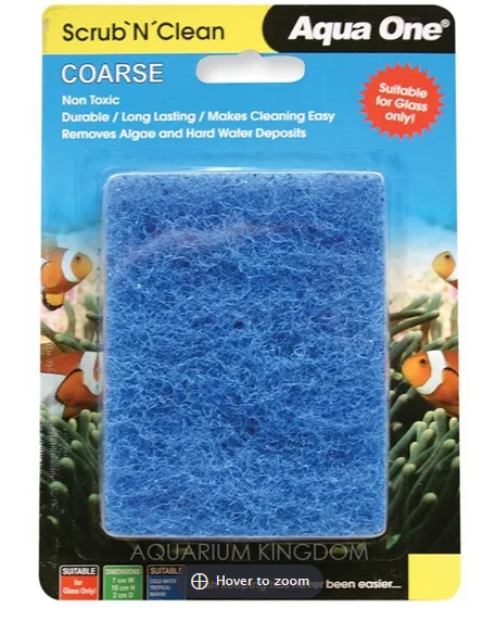 Aqua One Scrub N Clean Algae Pad Coarse Small