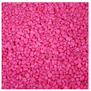 Aqua One Gravel - Pink 1kg (7mm)