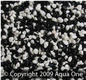 Aqua One Gravel - Mixed White & Black 2kg (2mm)