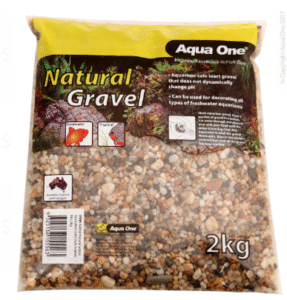 Aqua One Natural Gravel Australian Gold Dark 4-6mm Mix 2kg