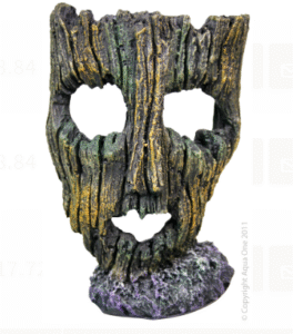 Aqua One Ornament - Resin Face Small 8x7x11cm