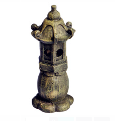 Aqua One Ornament - Mini Oriental Lantern 3.5x3.5x9.5cmh