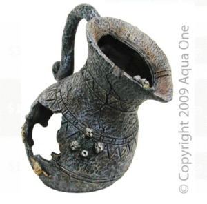 Aqua One Ornament - U231 Ruined Vase 14x17.5cm