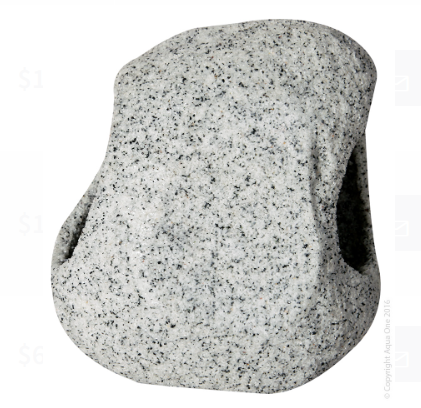 Aqua One Ornament - Cave Round (jumbo) 19x17x12.5cm Granite