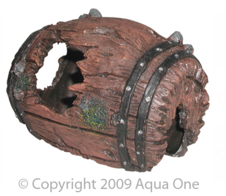 Aqua One Ornament - U229 Barrel 13 X 10cm