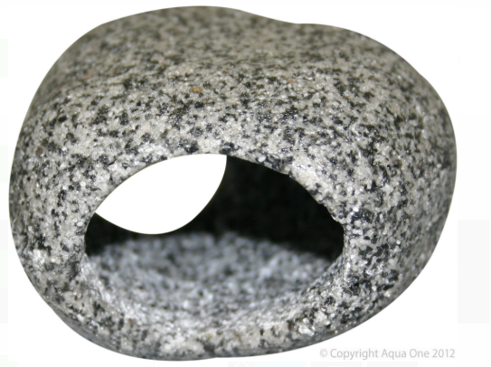 Aqua One Ornament - Cave Round (S) 9.5x8.5x5.3cm Granite